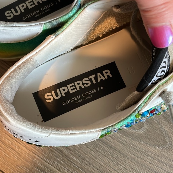 Golden Goose Trainers - Rainbow Fabric/Multicolour Stone/Ice Star - Picture 9 of 11